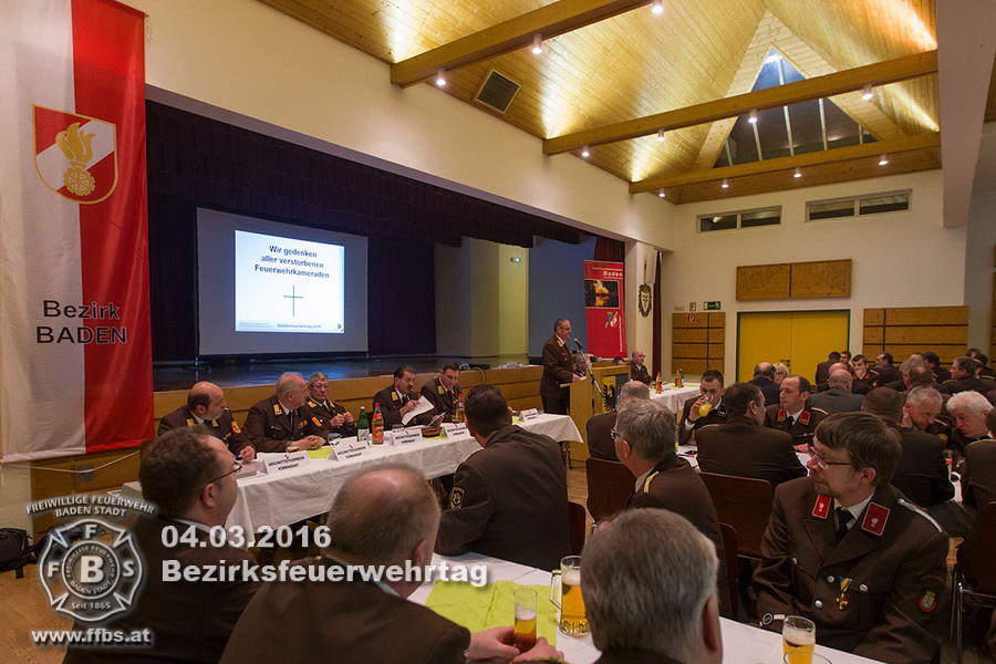 Bezirksfeuerwehrtag mit Wahlen in Schönau a.d.Triesting
