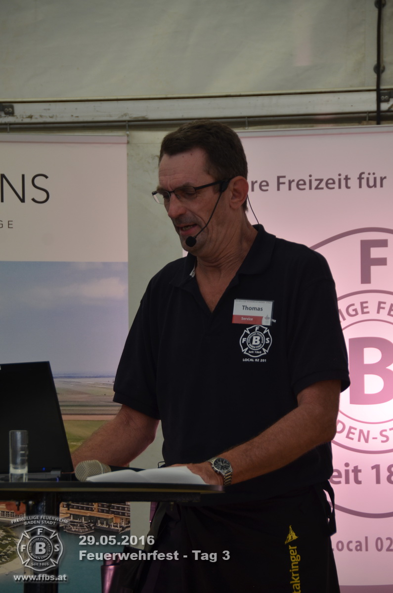 Feuerwehrfest Freiwillige Feuerwehr Baden-Stadt - 29.05.2016