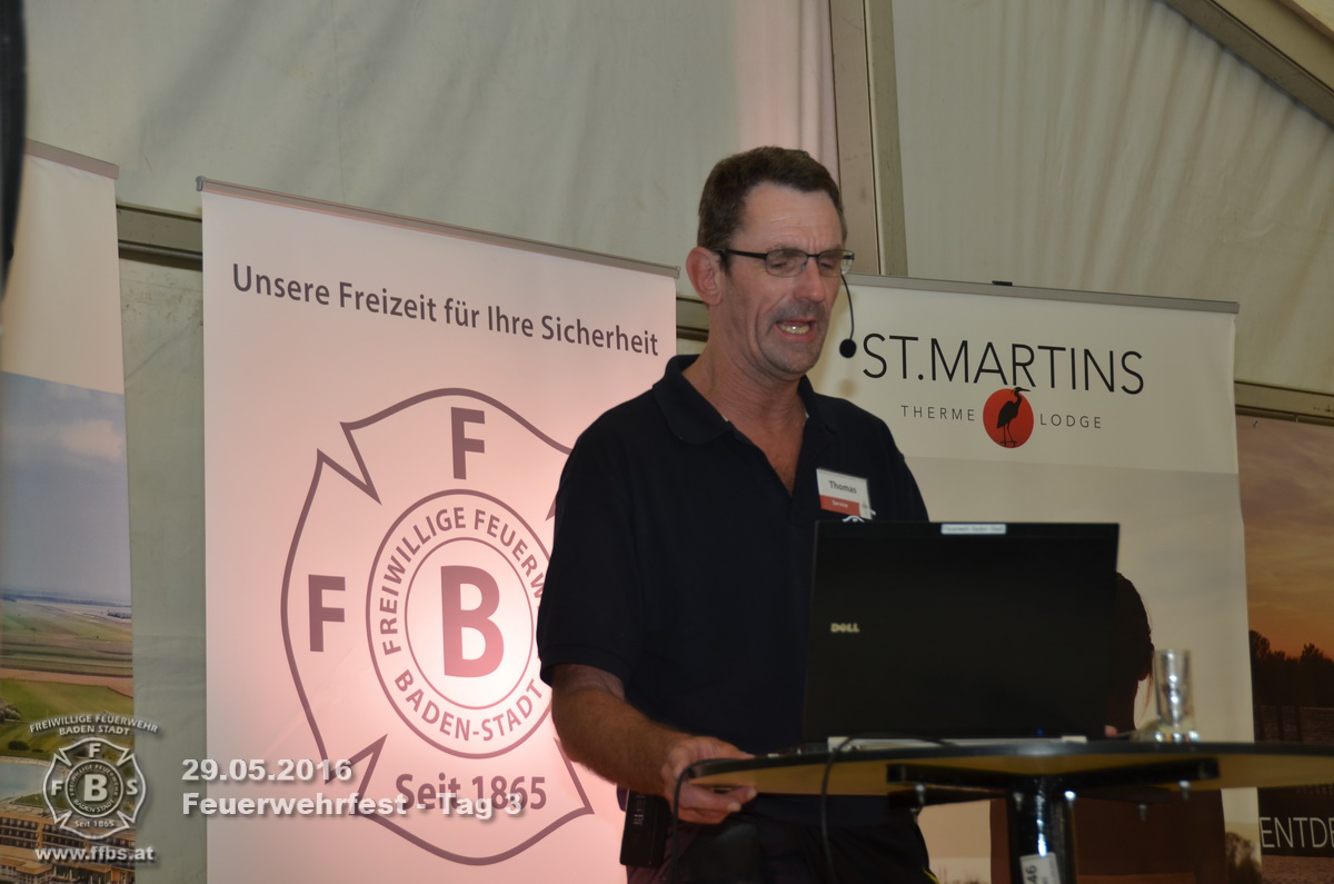 Feuerwehrfest Freiwillige Feuerwehr Baden-Stadt - 29.05.2016