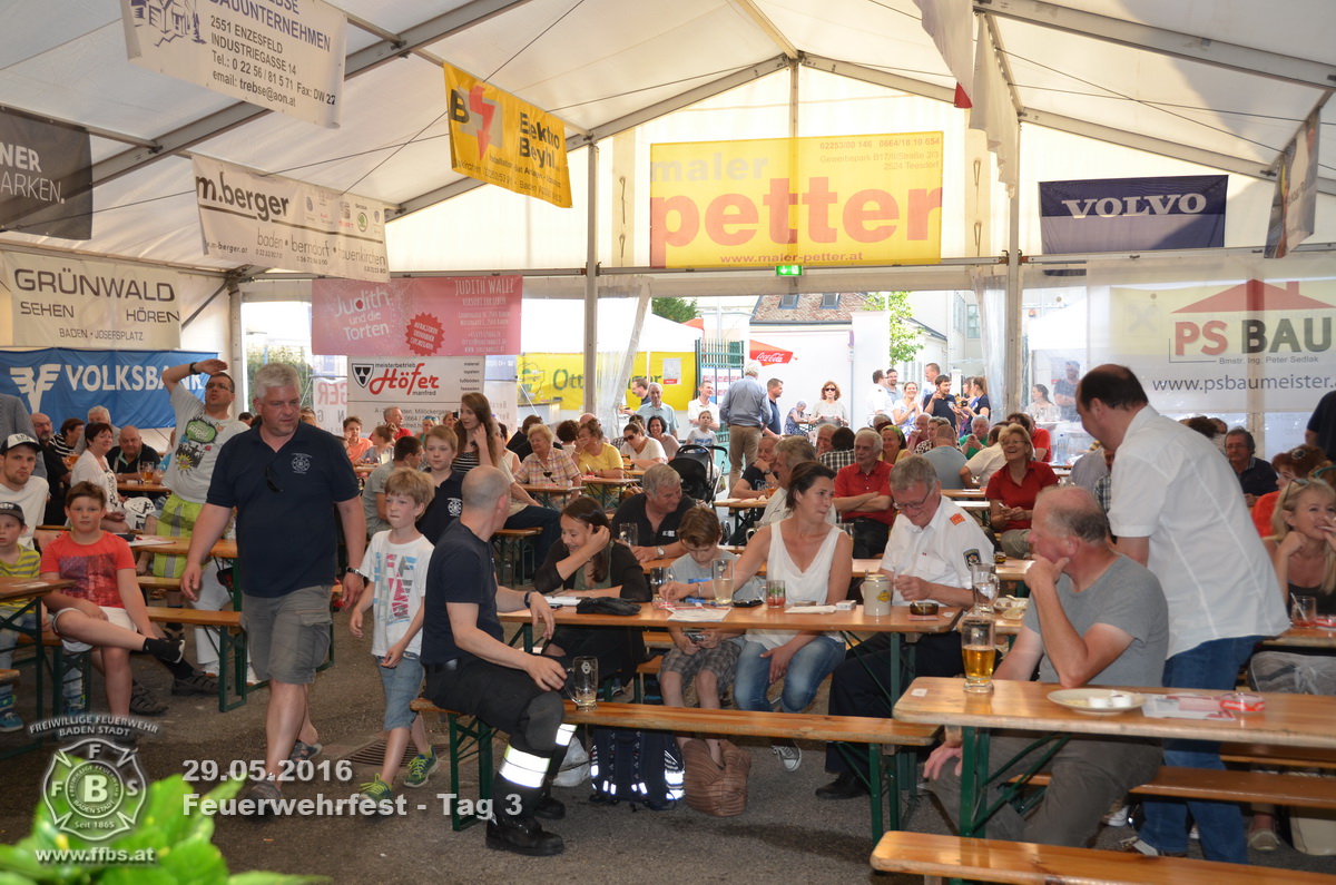 Feuerwehrfest Freiwillige Feuerwehr Baden-Stadt - 29.05.2016