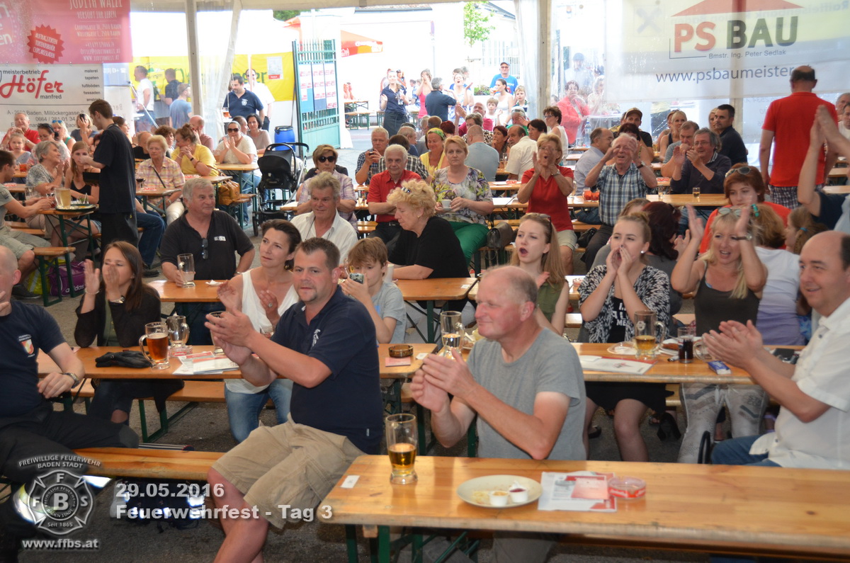 Feuerwehrfest Freiwillige Feuerwehr Baden-Stadt - 29.05.2016