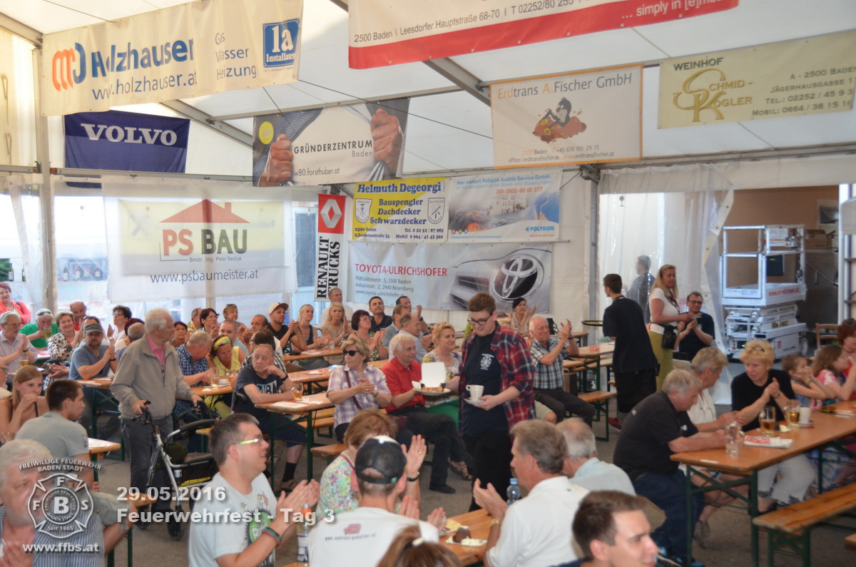Feuerwehrfest Freiwillige Feuerwehr Baden-Stadt - 29.05.2016