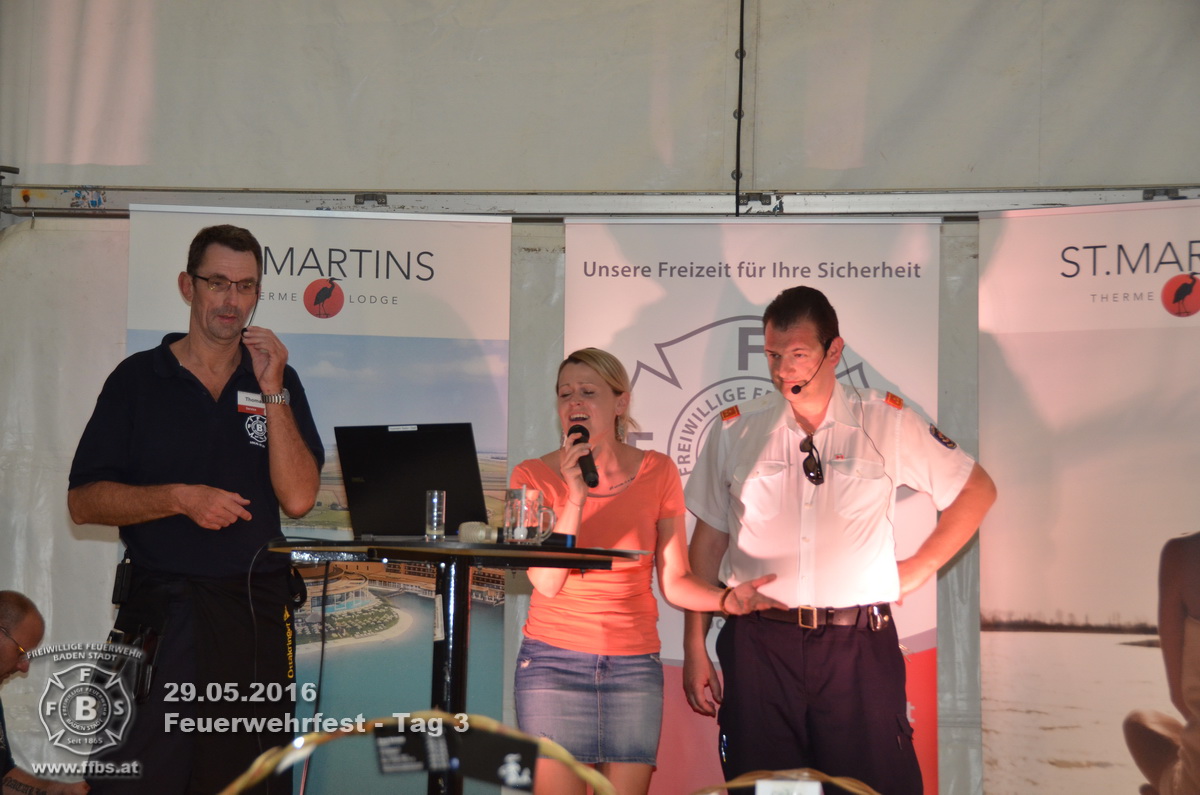 Feuerwehrfest Freiwillige Feuerwehr Baden-Stadt - 29.05.2016