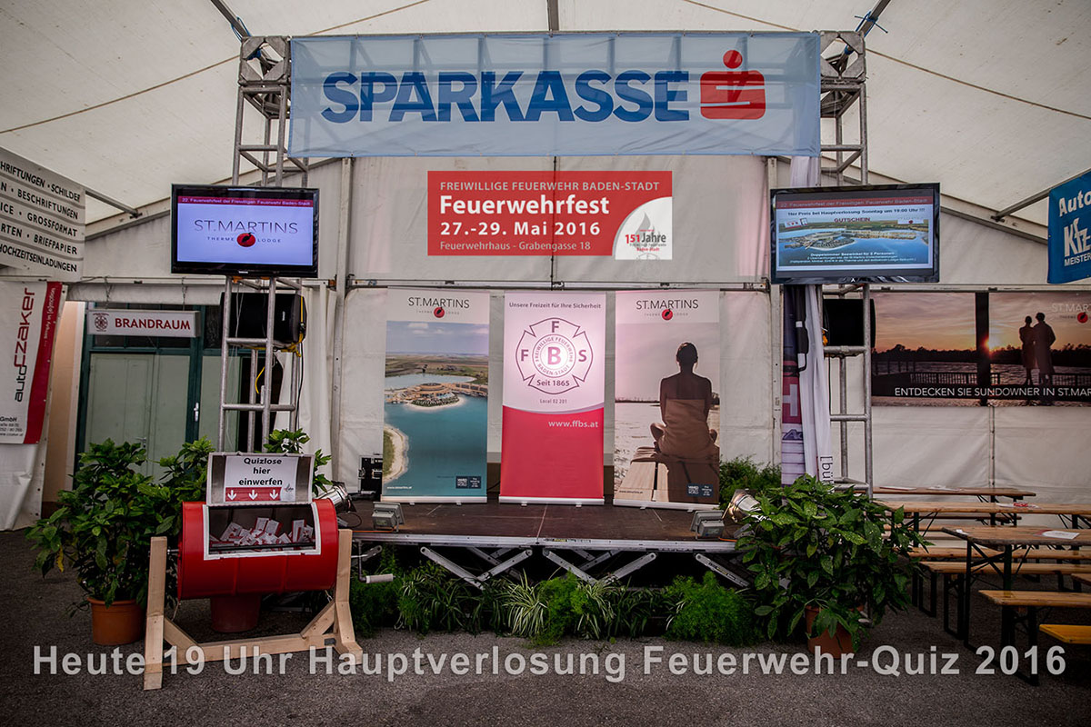 Feuerwehrfest Freiwillige Feuerwehr Baden-Stadt - 29.05.2016