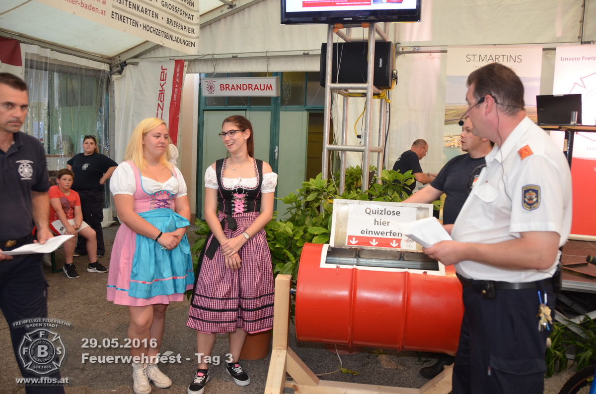 Feuerwehrfest Freiwillige Feuerwehr Baden-Stadt - 29.05.2016