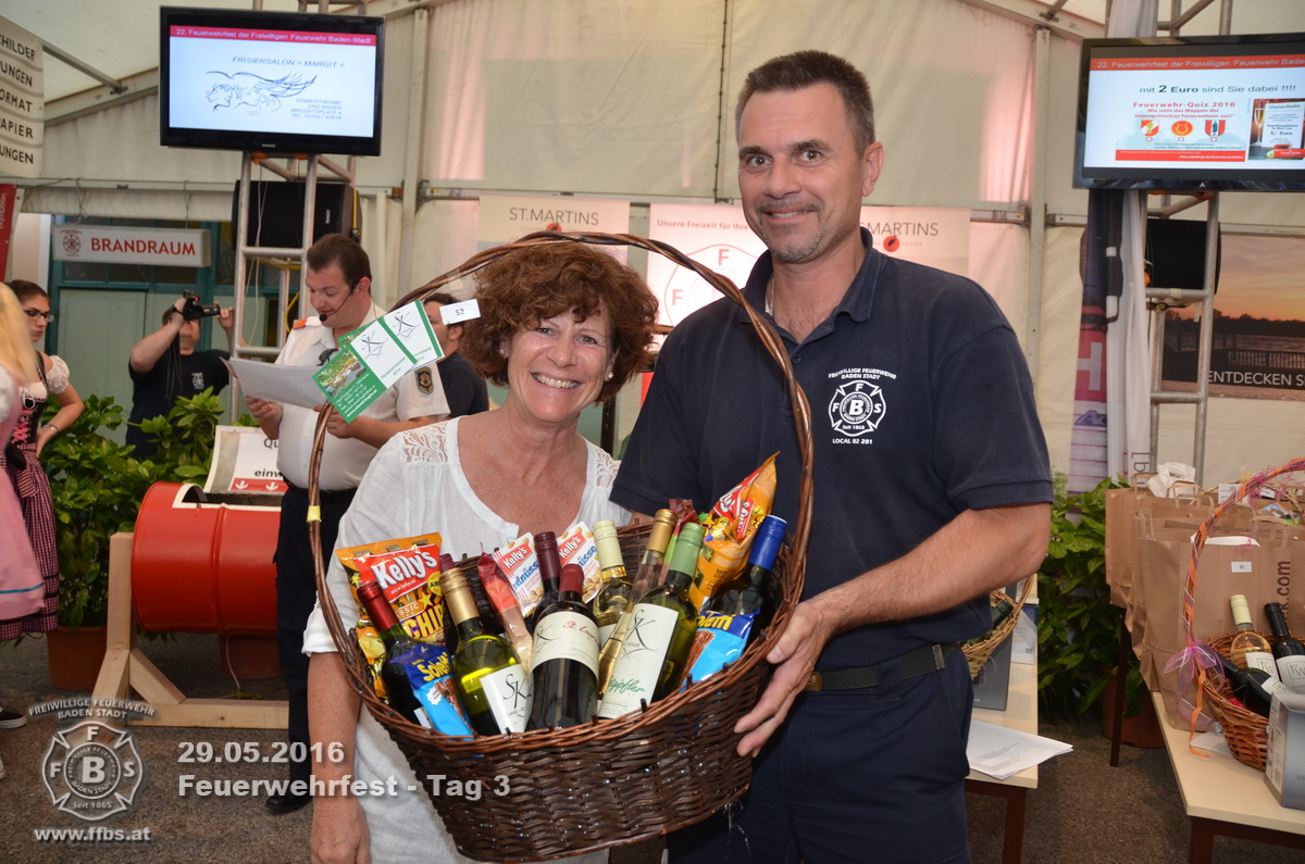 Feuerwehrfest Freiwillige Feuerwehr Baden-Stadt - 29.05.2016