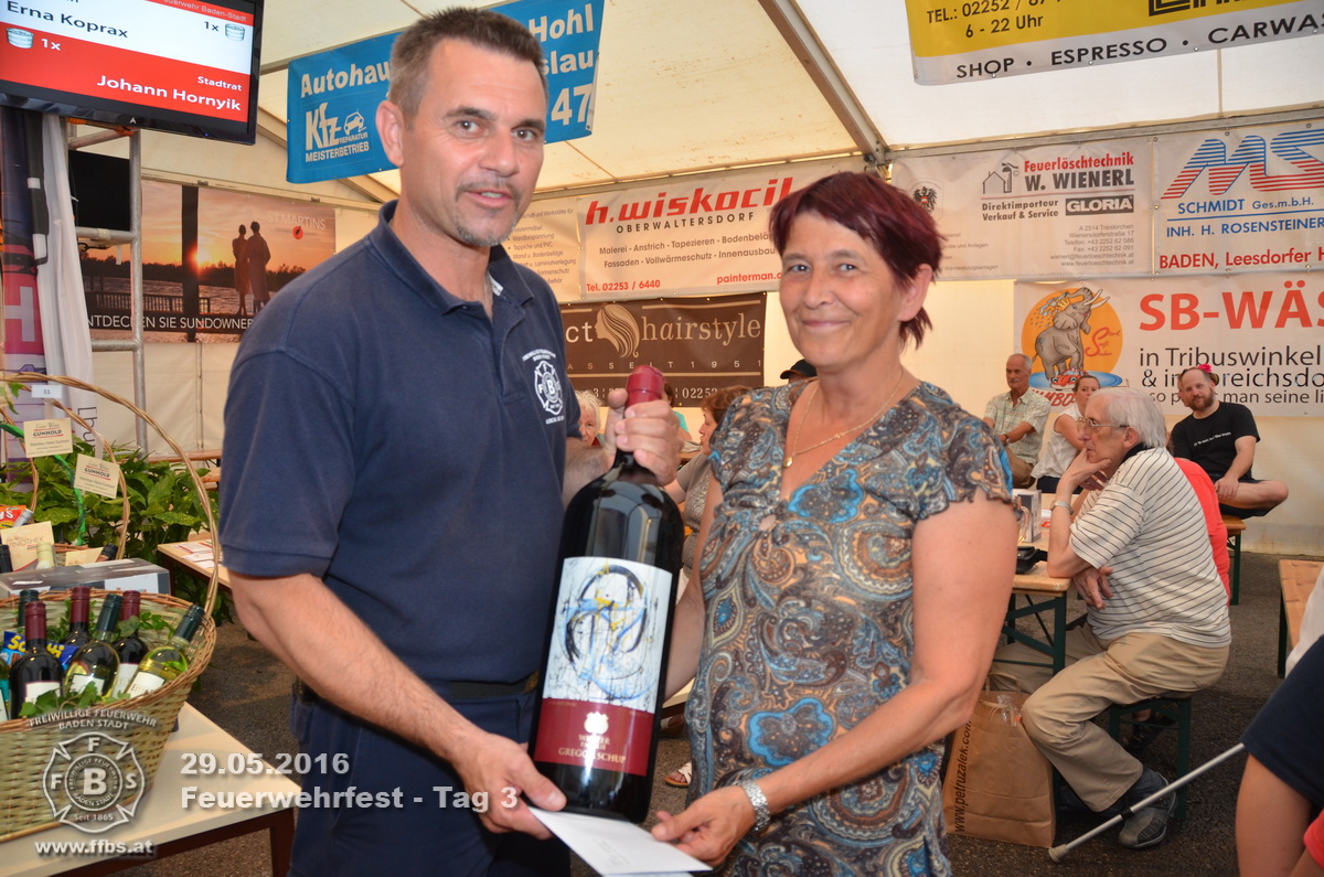 Feuerwehrfest Freiwillige Feuerwehr Baden-Stadt - 29.05.2016