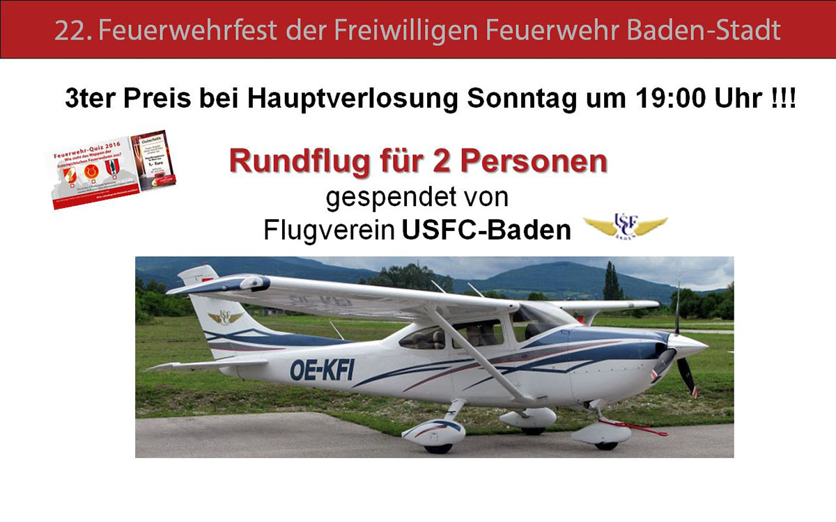 Feuerwehrfest Freiwillige Feuerwehr Baden-Stadt - 29.05.2016