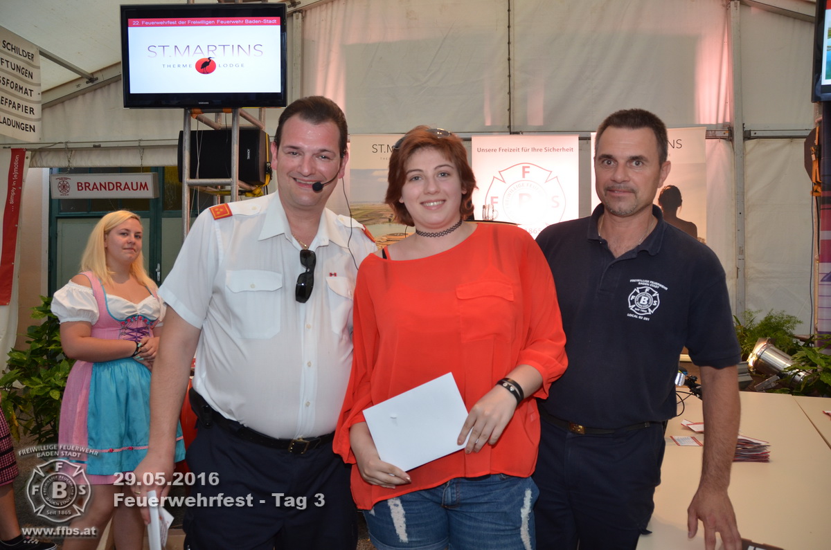 Feuerwehrfest Freiwillige Feuerwehr Baden-Stadt - 29.05.2016