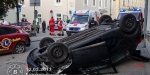 20170312 Verkehrsunfall in Baden  Foto: Roman van de Castell / Freiwillige Feuerwehr Baden-Stadt