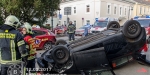 20170312 Verkehrsunfall in Baden  Foto: Roman van de Castell / Freiwillige Feuerwehr Baden-Stadt