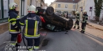 20170312 Verkehrsunfall in Baden  Foto: Freiwillige Feuerwehr Baden-Stadt