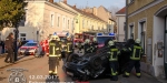20170312 Verkehrsunfall in Baden  Foto: Freiwillige Feuerwehr Baden-Stadt