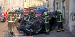 20170312 Verkehrsunfall in Baden  Foto: Freiwillige Feuerwehr Baden-Stadt