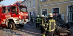 20170312 Verkehrsunfall in Baden  Foto: Fritz Beichbuchner / Freiwillige Feuerwehr Baden-Stadt