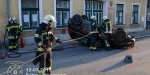 20170312 Verkehrsunfall in Baden  Foto: Fritz Beichbuchner / Freiwillige Feuerwehr Baden-Stadt