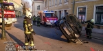20170312 Verkehrsunfall in Baden  Foto: Fritz Beichbuchner / Freiwillige Feuerwehr Baden-Stadt