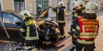 20170312 Verkehrsunfall in Baden  Foto: Fritz Beichbuchner / Freiwillige Feuerwehr Baden-Stadt
