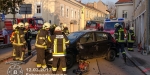 20170312 Verkehrsunfall in Baden  Foto: Fritz Beichbuchner / Freiwillige Feuerwehr Baden-Stadt