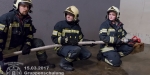 20170315 Gruppenschulung Brandlehre & Rohrführung  Foto: Stefan Schneider FF Baden-Stadt