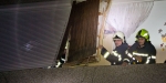 2017_11_04 - Verdacht auf Zimmerbrand nach Explosion in Wohnung in einer Wohnhausanlage in Baden - Foto: Stefan Schneider FF Baden-Stadt / www.ffbs.at
