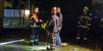 2017_11_04 - Verdacht auf Zimmerbrand nach Explosion in Wohnung in einer Wohnhausanlage in Baden - Foto: Stefan Schneider FF Baden-Stadt / www.ffbs.at