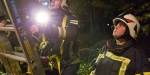 2017_11_04 - Verdacht auf Zimmerbrand nach Explosion in Wohnung in einer Wohnhausanlage in Baden - Foto: Stefan Schneider FF Baden-Stadt / www.ffbs.at