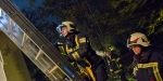 2017_11_04 - Verdacht auf Zimmerbrand nach Explosion in Wohnung in einer Wohnhausanlage in Baden - Foto: Stefan Schneider FF Baden-Stadt / www.ffbs.at