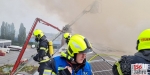 20210921 B4 Brand im Gewerbepark Traiskirchen-Wienersdorf Bezirk Baden NÖ