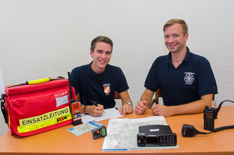 Nachrichtendienst - Sachgebiet - Freiwillige Feuerwehr Baden-Stadt