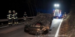 2014-02-28 Fahrzeugbergung - Pkw lag nach Unfall am Dach