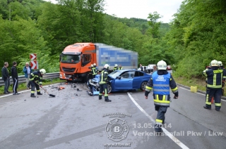 2014.05.13 - Verkehrsunfall Pkw / Lkw