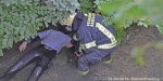 25.06.2014 - Einsatztraining Personenrettung aus dem Mühlbach - Freiw. Feuerwehr Baden-Stadt