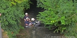 25.06.2014 - Einsatztraining Personenrettung aus dem Mühlbach - Freiw. Feuerwehr Baden-Stadt