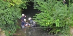 25.06.2014 - Einsatztraining Personenrettung aus dem Mühlbach - Freiw. Feuerwehr Baden-Stadt