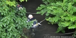 25.06.2014 - Einsatztraining Personenrettung aus dem Mühlbach - Freiw. Feuerwehr Baden-Stadt