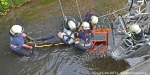 25.06.2014 - Einsatztraining Personenrettung aus dem Mühlbach - Freiw. Feuerwehr Baden-Stadt