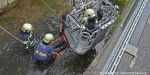 25.06.2014 - Einsatztraining Personenrettung aus dem Mühlbach - Freiw. Feuerwehr Baden-Stadt