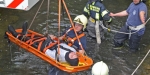 25.06.2014 - Einsatztraining Personenrettung aus dem Mühlbach - Freiw. Feuerwehr Baden-Stadt