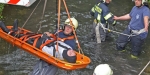 25.06.2014 - Einsatztraining Personenrettung aus dem Mühlbach - Freiw. Feuerwehr Baden-Stadt