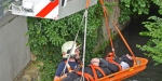 25.06.2014 - Einsatztraining Personenrettung aus dem Mühlbach - Freiw. Feuerwehr Baden-Stadt