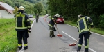 22.08.2014 - Fahrzeugbergung nach Überschlag B210