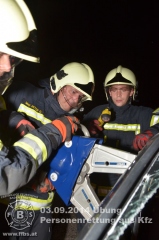 03.09.2014 - Gruppenübung - Personenberfreiung aus Kfz