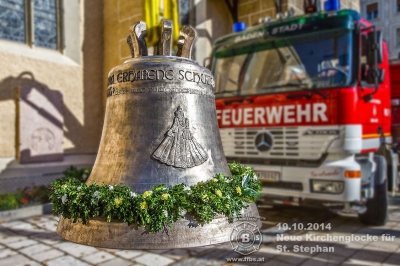 2014.10.19 - Neue Kirchenglocke für St.Stephan