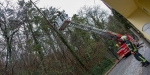 2015_01_11 Sturmeinsatz Welzergasse - Baum auf Versorgungsleitung