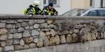 Handtaschenbergung aus dem Schwechatfluss