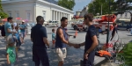 2015.08.08 - Badener Kinderspektakel - Raiffeisenbank Region Baden Sumsi Platz mit Feuerwehrerlebniswelt