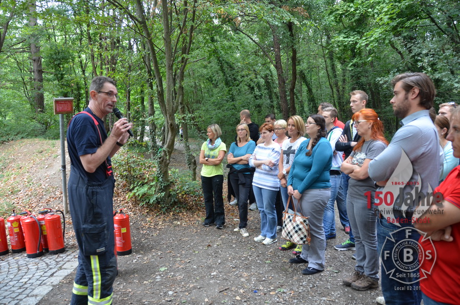 2015.09.03 - Richtiger Umgang mit tragbaren Feuerlöschern