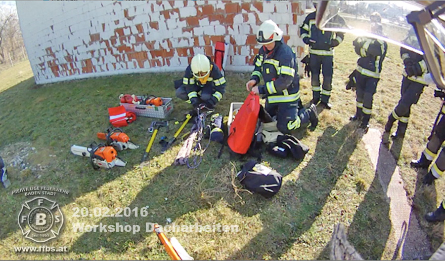2016.02.20 - Workshop Dacharbeiten - Freiwillige Feuerwehr Baden-Stadt - www.ffbs.at