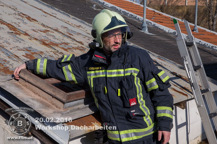 2016.02.20 - Workshop Dacharbeiten - Freiwillige Feuerwehr Baden-Stadt - www.ffbs.at